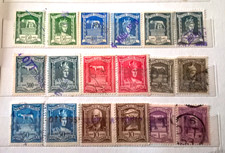 1940.45  SPLENDIDE COPPIE 9  MARCHE da BOLLO in LIRE a SEZ.DIVISE  USD a RUOTA @