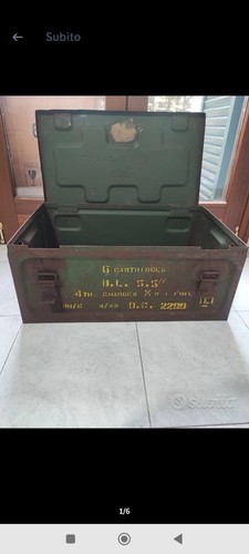 Valigia baule militare seconda - baule,