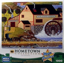 Vecchio Mulino Sidro Ponte Copriruota Acqua Freddo Sidro Heronim 1000 18x26 Puzzle