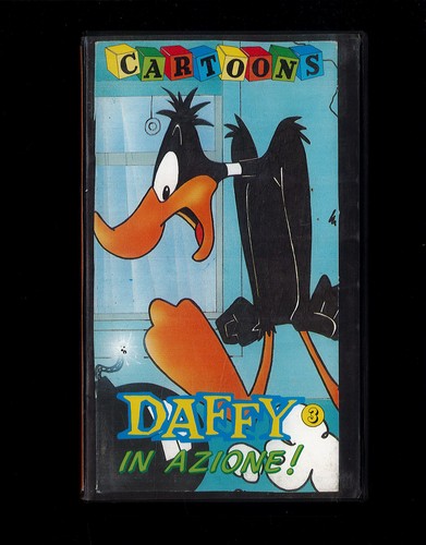 Vhs cartoons daffy - vhs,