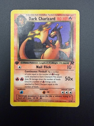 Pokemon dark charizard - pokemon,