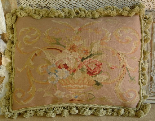 Cuscino aubusson francese - cuscino,