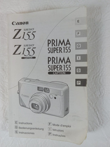 Canon sure shot - z155,
