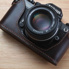 Borsa mezza custodia in vera