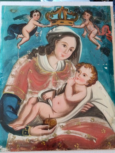 Dipinto pittura antica - , su