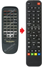 Telecomando ricambio per - telecomando, di