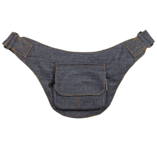 Borsa cintura nico jeans blu - cintura,