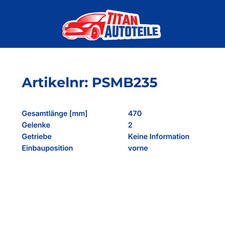 Albero cardanico anteriore