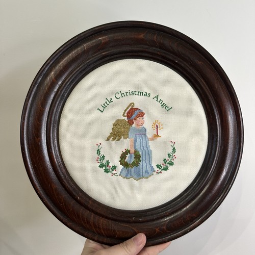 Quadro vintage tondo con
