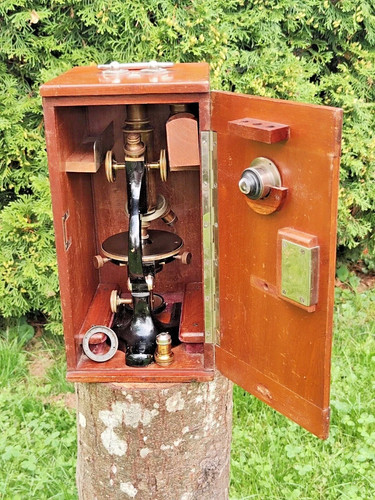 Antique microscope koristka - antique, f.koristka
