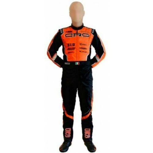 Tuta corsa kart ricamata - go,