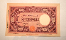 Banconota 500 Lire Grande C