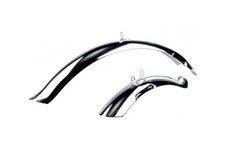 Parafanghi corti cromati 24/26