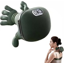 Siasoo Massaggiatore Collo 2025, con Calore Elettrico Massaggio Spalle e Cervica