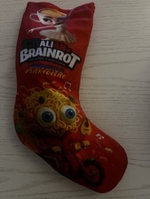 Calza della BEFANA BRAINROT  ROSSA (Leggi Descrizione)