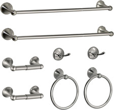Set Ferramenta Bagno 8 Pezzi