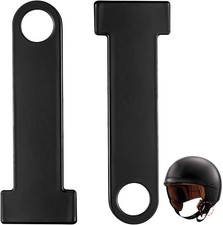 Lucchetto Casco Moto,Chiusura a Fibbia a Sgancio Rapido per Casco Moto, 2 PCS 