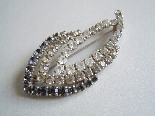 Spilla con strass pietre - spilla,