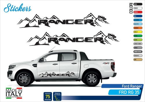 Adesivi 4x4 ranger - adesivi, sportelli