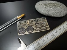 Axial scx6 scale Emblems Tamiya 1/10 axial trx rc4wd crawler scaler. 