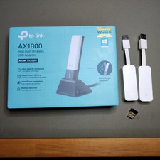 TP-Link TX20UH WiFi 6 AX1800 + TL-WN725N + 2x 1GbE USB Chiavetta Network Adapter