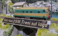RIVAROSSI HR2004 FS LOCOMOTIVA DIESEL D. 341 1035 DIGITALE GANCI KROIS H0 HO
