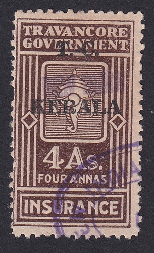 India travancore state - india,