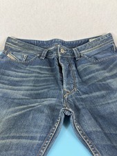 Diesel Straight Fit Blue Denim