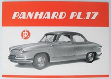 PANHARD PL 17 Car Sales