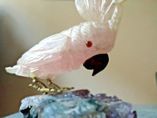 Uccellino Pappagallo Quarzo