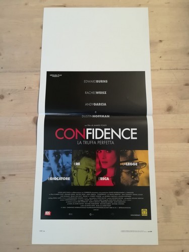 Confidence locandina film - locandina,