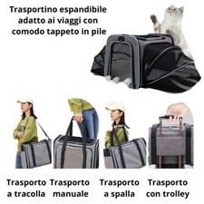TRASPORTINO c/TRACOLLA Zaino