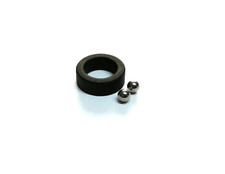 2 sfere in acciaio inox +