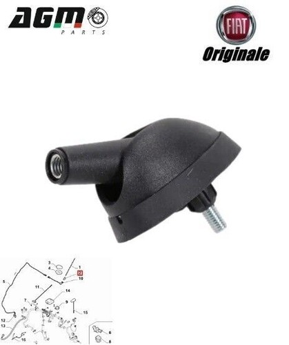 Base piedino supporto antenna - piedino,