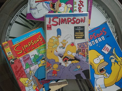 Collezione fumetti simpson 100 - fumetti,