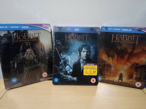The hobbit trilogy blu - hobbit,