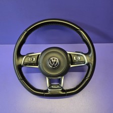 VW GOLF 7 VII volante in pelle