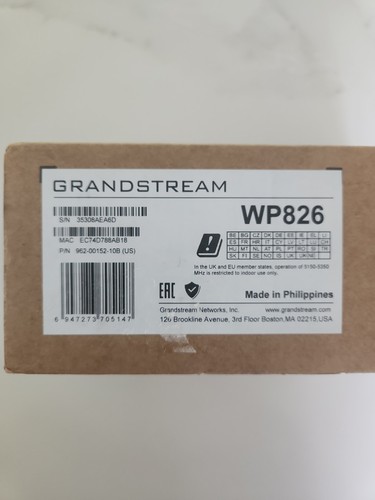 Grandstream wp826 telefono - grandstream, ip