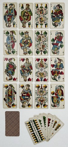 Carte gioco antiche motivo - da,