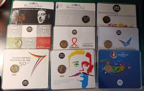Euro commemorativi francia - commemorativi,