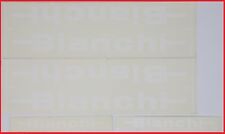 NOS BIANCHI SET DECALCOMANIE ORIGINALI ANNI 70 - 80 COLORE BIANCO VINTAGE