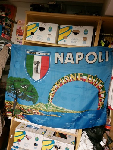 Bandiera napoli originale del - napoli,