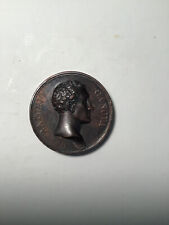 MEDAGLIA ANTONIO CANOVA AL SECOLO DECIMONONO BRONZO PUTINATI