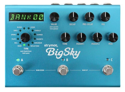 Strymon big sky pedale - big, reverb