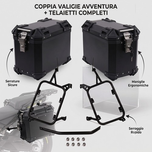 Cruizer valigie borse moto - valigie,