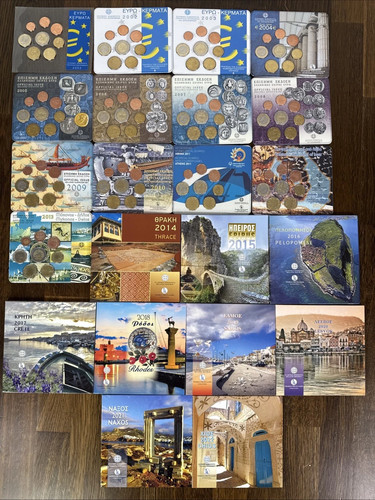 Grecia serie ufficiale set - grecia,