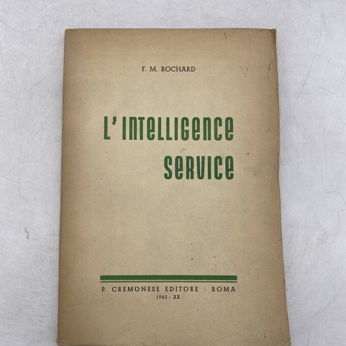 Rochard l intelligence - -, l'intelligence