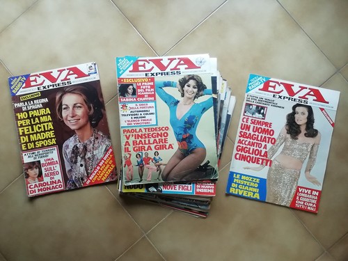 Lotto riviste eva - 14,