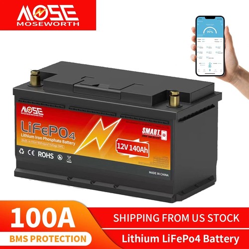 Batteria litio 12v 140ah h190 - batteria,