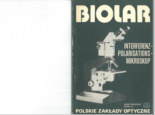 Manuale utente microscopio